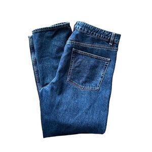 ASOS Design Jeans Womens Size 32 x 34 High Waisted Straight  Leg 100% Cotton